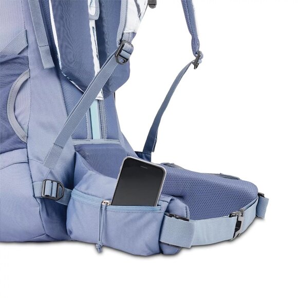 High Sierra Pathway 2.0 Women's 60L Backpack hiking Cracked Ice/Grey Blue NEW - Picture 13 of 14
